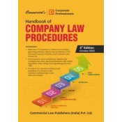 Commercial's Handbook of Company Law Procedures by Corporate Professionals